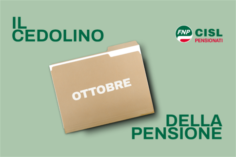 Cedolino pensione di ottobre 2026, le informazioni utili