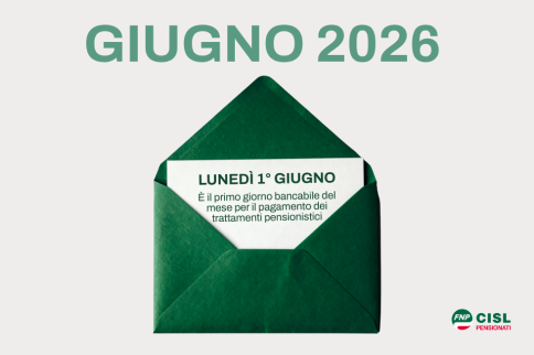 Cedolino pensione di giugno 2026, le informazioni utili